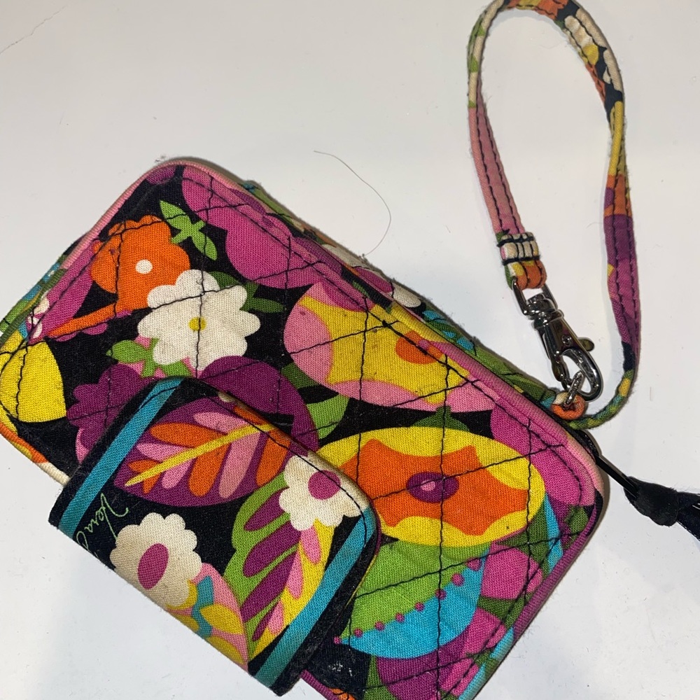 Vera Bradley Flower Wristlet